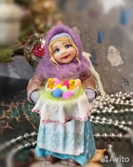 Ватная игрушка