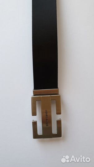 Ремень для джинс piere cardin, кожа, 115 см