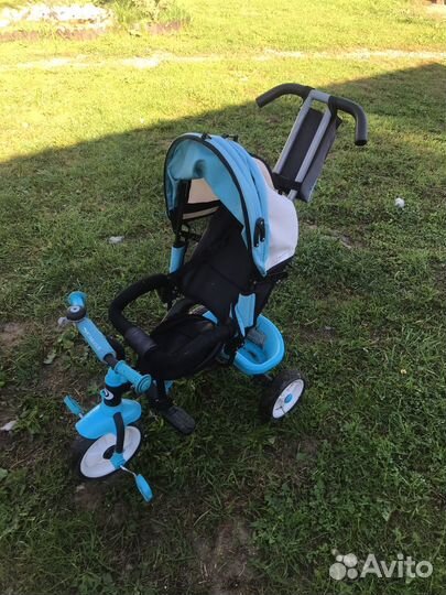 Детский велосипед с ручкой бу