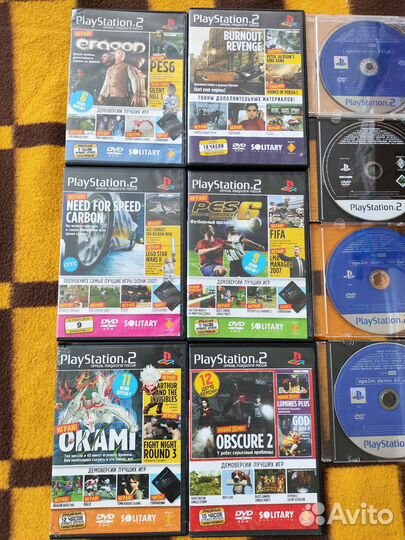 Редкие PS2 Promo, Review, Preview и Demo Диски
