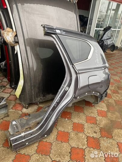 Четверть задняя левая Hyundai Santa Fe 4 целая