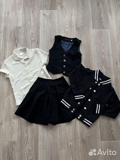 Школьная форма синяя