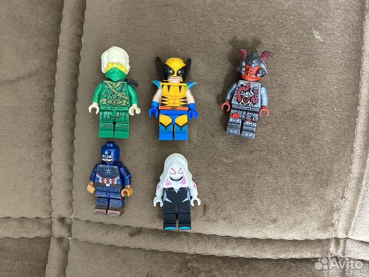 Lego Ninjago/Marvel фигурки (аналог)