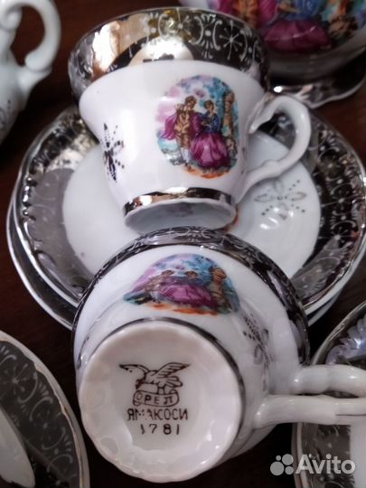 Кофейный сервиз Орел Ямакоси Япония