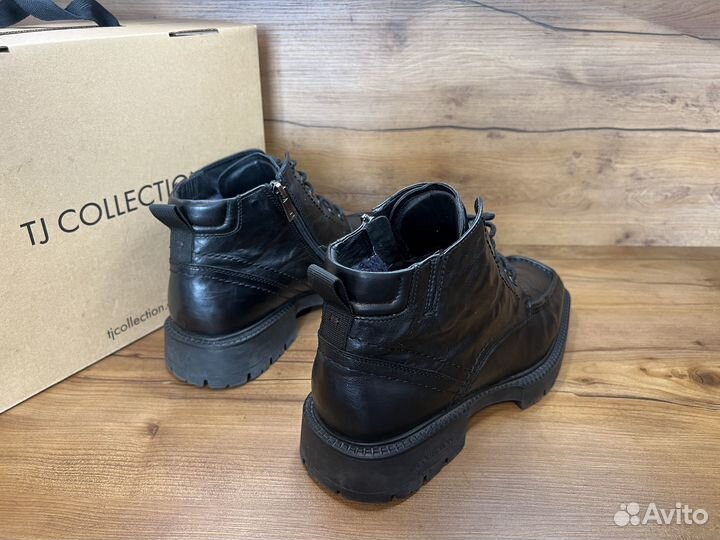 41р ботинки зимние tj collection кожа/мех