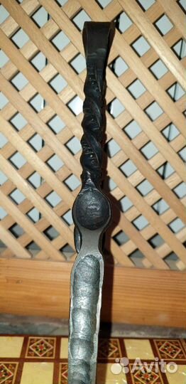 Щипцы угольные кованые ручная работа