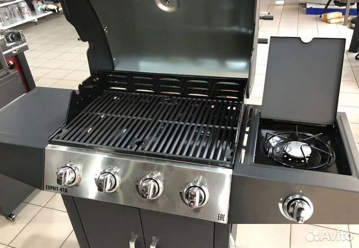 Газовый гриль 4+1 горелки Esprit-41B Start grill