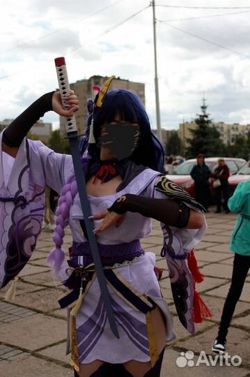 Косплей Райден сегун