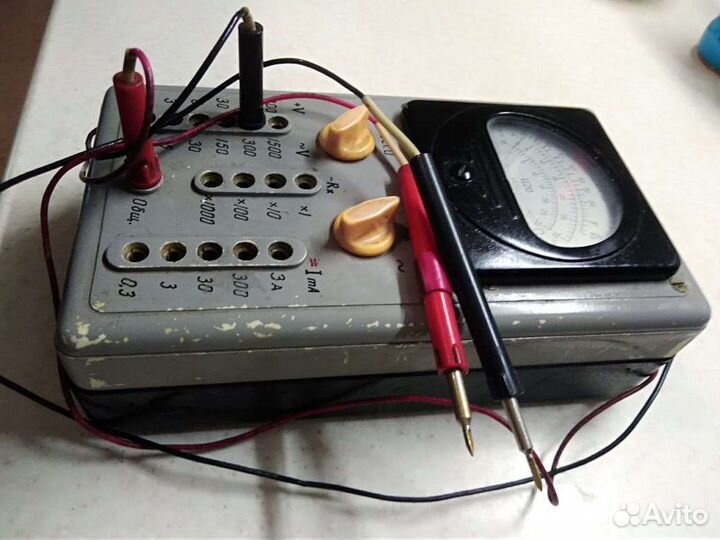 Вoльтмeтp типa Ц-20 СССР