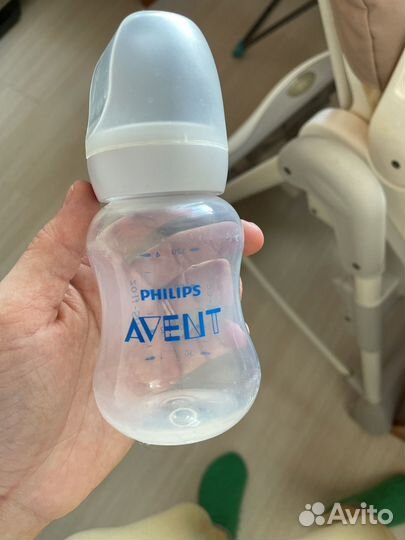 Бутылка для кормления avent natural