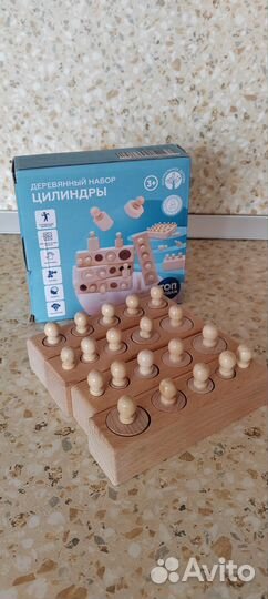 Цилиндры от Монтессори