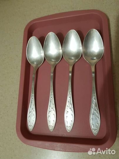 Ложки и вилки мельхиоровые СССР
