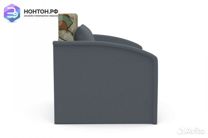 Диван выкатной Малыш 1000 серый / зеленый