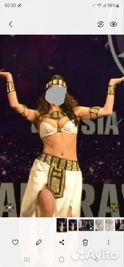 Костюм для восточных танцев 44,46