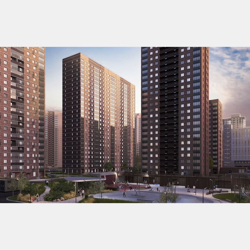 Квартира-студия, 21,1 м², 3/27 эт.