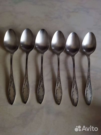 Мельхиоровые ложки и вилки Кольчугино