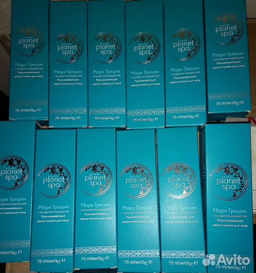 Набор 12 штук маска-плёнка для лица эйвон