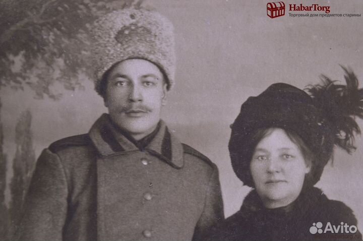 Фотография визитка старинная. Военный артиллерист