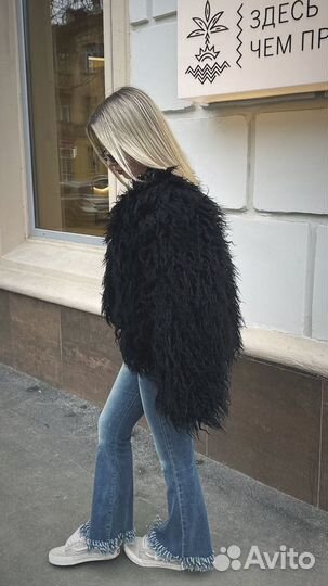 Джинсы клеш