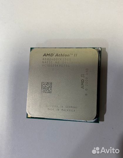 Процессоры AMD Athlon II X2 (2 ядра, AM 2+ AM3)