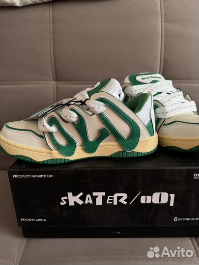 Кроссовки Old Order белые