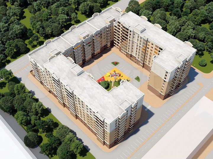3-к. квартира, 91,7 м², 2/8 эт.