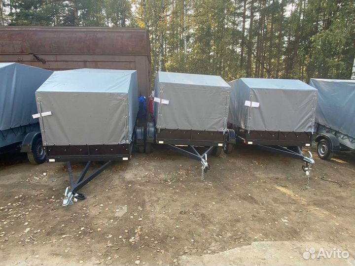 Прицеп легковой одноосный 2.5х1.5 бортовой