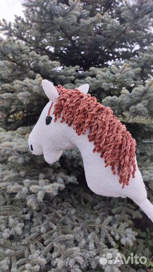 Музыкальная Лошадь на палочке