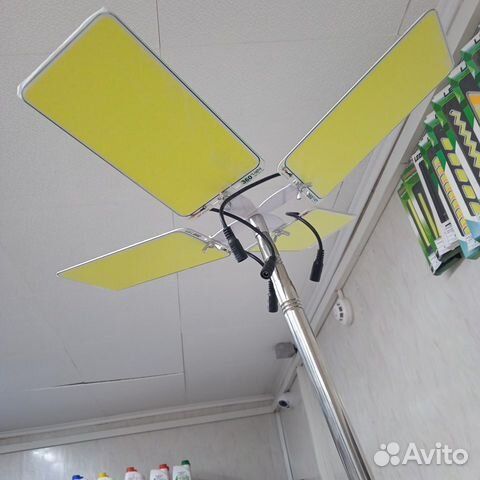 LED светильник телескопический 12V (4 лампы)