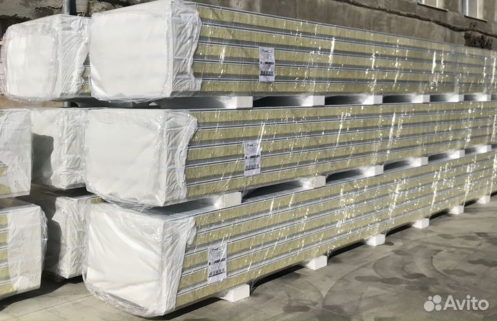 Фасадные сэндвич-панели под заказ