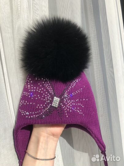 Шапка для девочки Il trenino 1