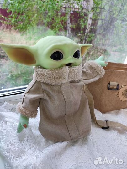Оригинал малыш Грогу Йода Мандалорец