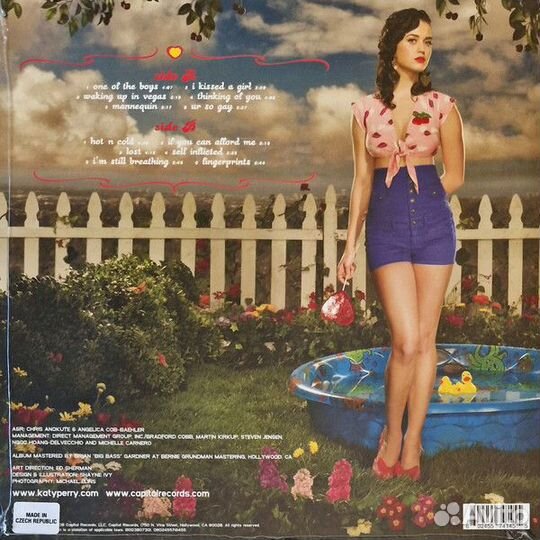 Виниловая пластинка Katy Perry - One Of The Boys (Black Vinyl LP)