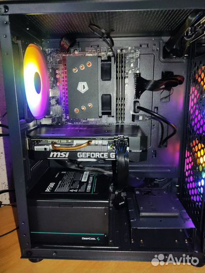 Игровой пк/Intel i3 10105f/GTX ventus 1660 super