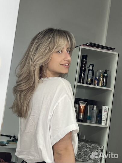 Модель на сложное окрашивание волос