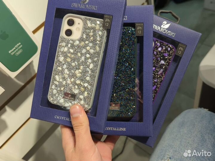 Чехол для iPhone Swarovski