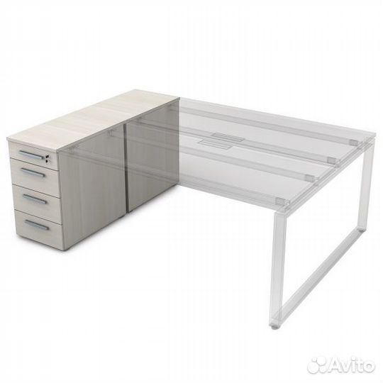 Тумба с 4-мя ящиками