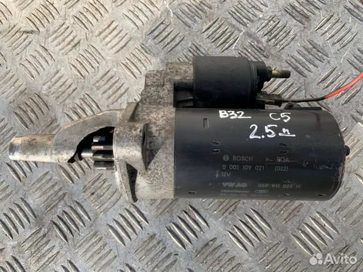 Стартер Audi A6 Allroad C5 2.5 059911023h