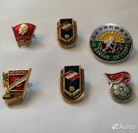 Значки СССР спортивные