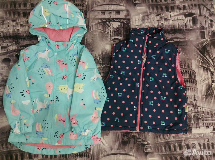 Пакет вещей для девочки 92р