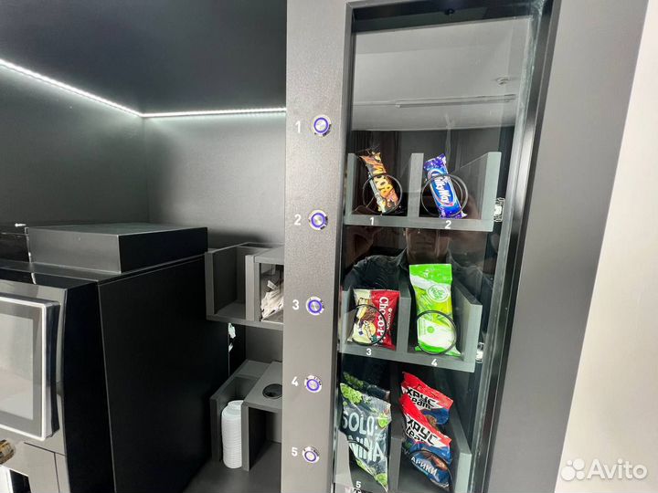 Готовый кофейный бизнес со снековым аппаратом