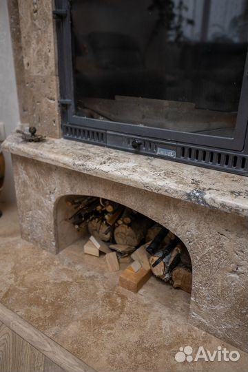 Облицовка Камина натуральным камнем