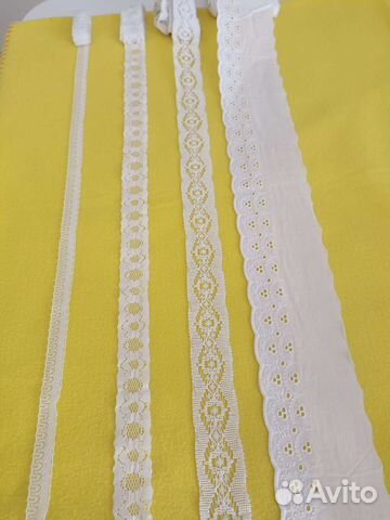 Кружево и ленты для рукоделия