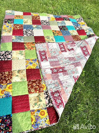 Одеяло лоскутное Летние мотивы