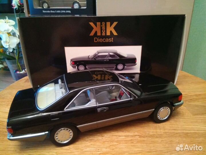 Mercedes Benz 560 SEC C 126 (W 126), 1/18, K&K