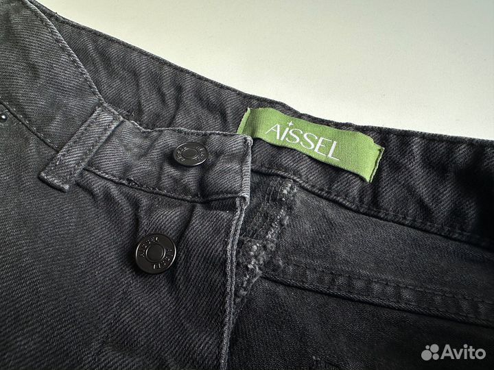 Женская джинсовая юбка черная новая