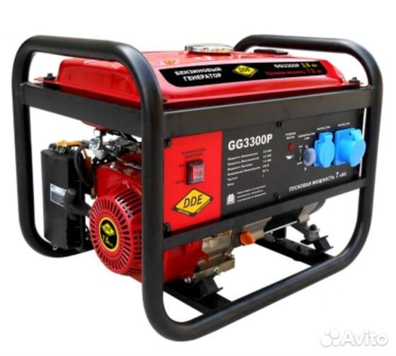 Продаётся бензиновый генератор DDE GG3300P