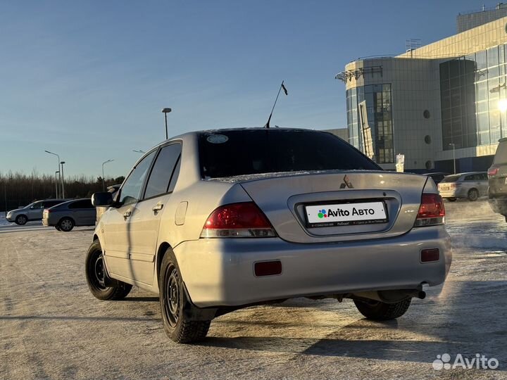 Mitsubishi Lancer 1.6 МТ, 2006, 257 000 км