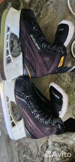 Хоккейные коньки bauer размер 33,5