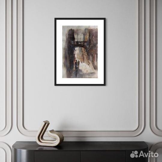 Картина акварель 